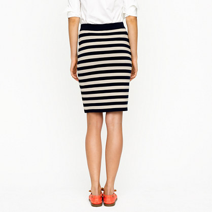 Stripe sweater-skirt2